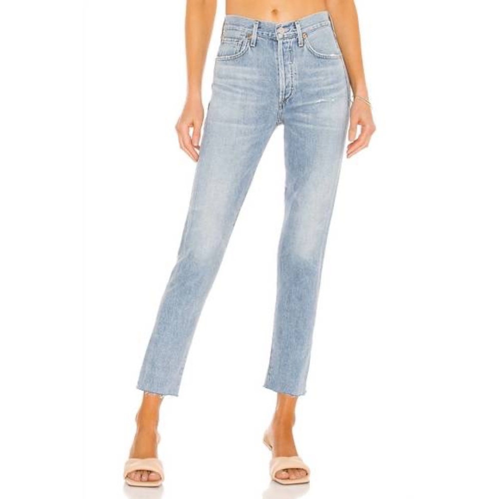 NEW CITIZENS OF HUMANITY liya high rise jean in coastal